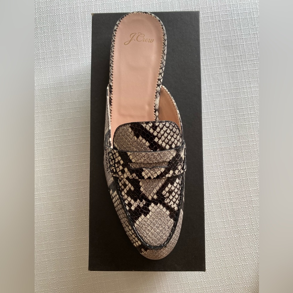 Jcrew Academy loafer mule